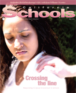 Fall 2004 California Schools cover - Crossing the Line