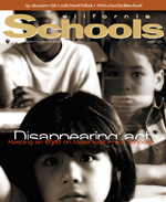 Winter 2003 California Schools cover - Disappearing Act